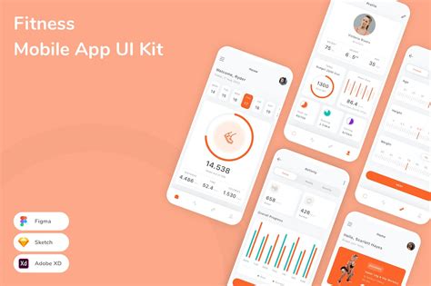 App Ui Kit Sketch Fig Xd