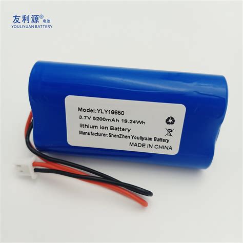 18650 1s2p Lithium Battery Pack Rechargeable 3 7V 5200mAh Li Ion