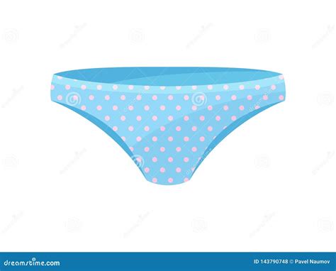 Blue Lingerie On White Background Vector Illustration Stock Vector Illustration Of Blue