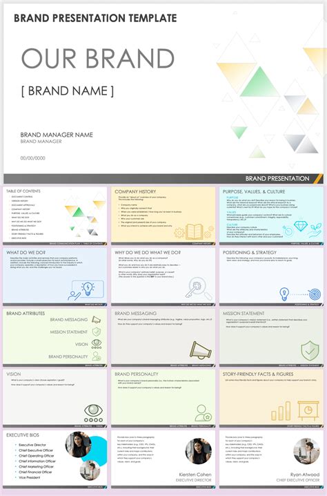 Free Brand Presentation Templates Smartsheet 2023