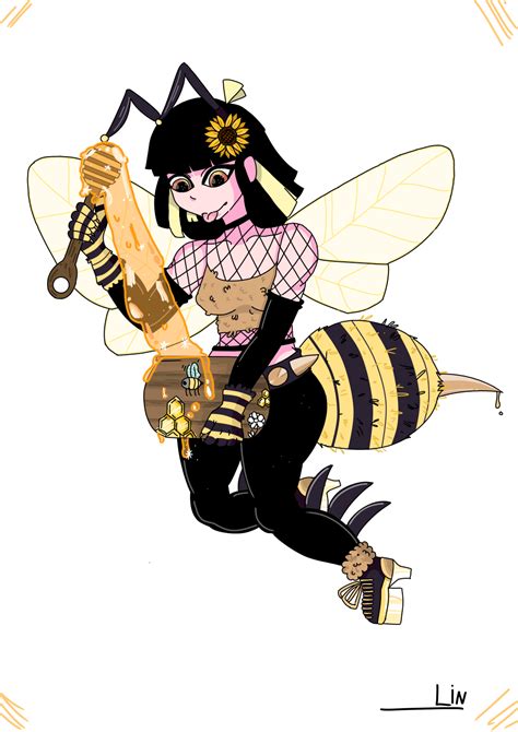 Bee Girl And Her Honeypot Lin Illustrations Art Street