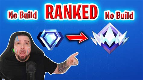 Rush Le Unreal No Build Ranked Rank Actuel Diamant Live