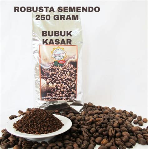 Jual KOPI ROBUSTA SEMENDO 250 GRAM KOPI SEMENDO 250 GRAM BUBUK