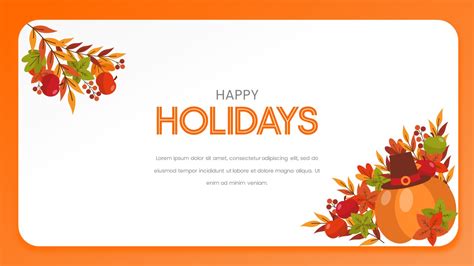 Free Holiday Powerpoint Template