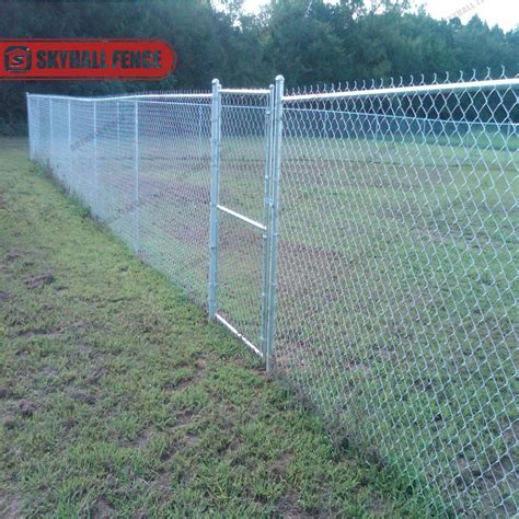 Galvanized Chain Link Fence Heavy Duty Chain Link Fence for Residential Use - Metal Fence and ...