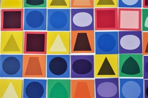 Color And Form Memory Game Memo Game Based On Johannes Itten By