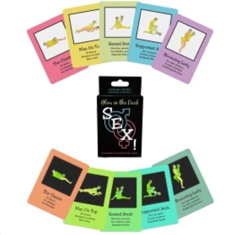 Compra jogos eróticos de tabuleiro Glow In The Dark Sex Cards
