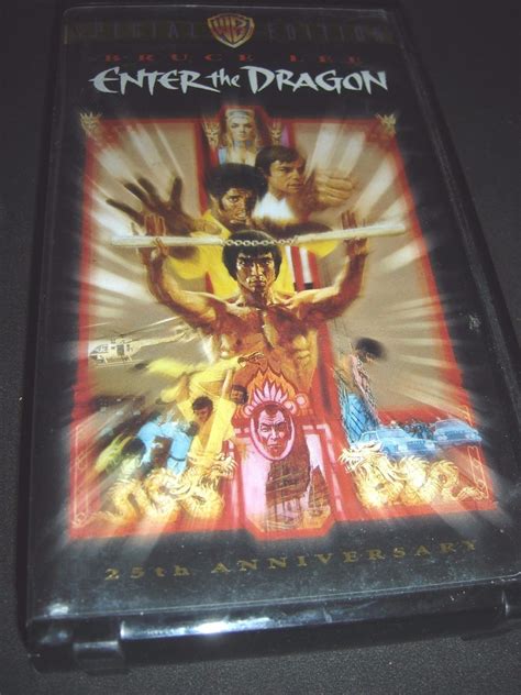 Enter The Dragon Special Edition VHS Bruce Lee 085391592037 85391592037