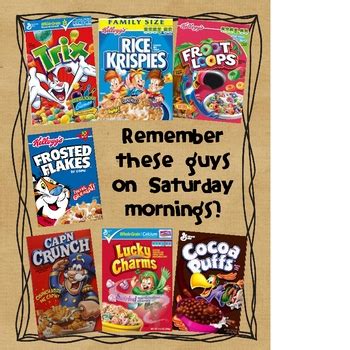 Friendly Letter Writing - Cereal Box Characters by Randi | TpT