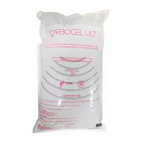 Gel Condutor Sachê 5kg Carbogel ClinRio Produtos Médico Hospitalares