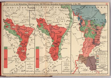 World War I Map German Nr 217 Military Events December 2 1918