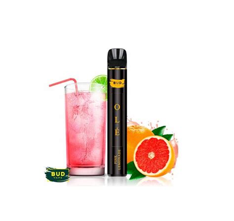 Olé 800 Pink Lemonade 20mg by Bud Vape Vaya cachimbas