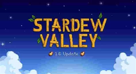 Stardew Valley Update 1.62 Patch Notes for PS4 and Xbox One