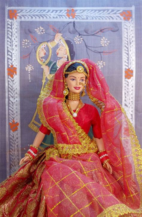 Indian Rajasthani Bride Barbie Doll Muñecas De Moda Moda Princesas