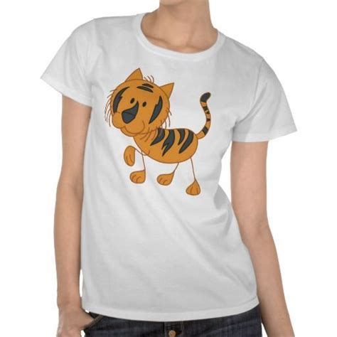 Cute Tiger T Shirts Tiger T Shirt Cartoon T Shirts Cute Tshirts