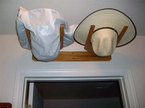 Cowboy Western Hat Rack 2 Hats Horizontal Fits By Bormanrrranch