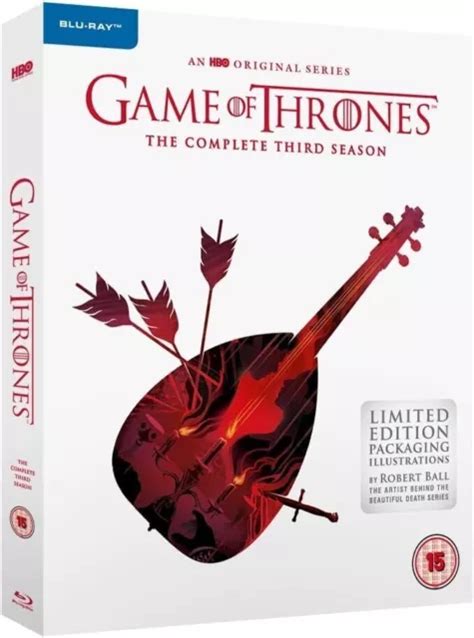 Game Of Thrones Complete Third Season Limited Edition Disc Blu Ray