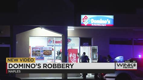 Police Robber Steals From Safe At Dominos Pizza Wink News