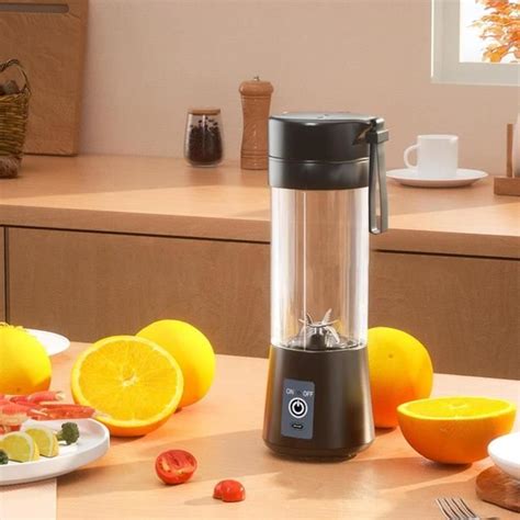 Extracteur De Jus Mini Mélangeur Portable Avec Presse Agrumes