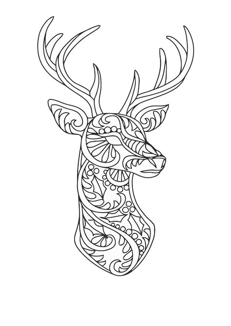 5 Printable Coloring Pages Animals Etsy