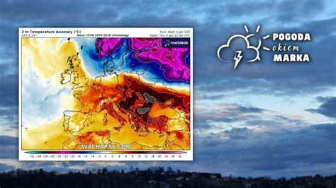 Czwartek jeszcze ciepły od jutra zimniej POGODA OKIEM MARKA