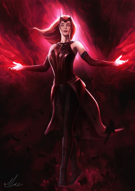 Artstation The Scarlet Witch