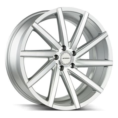 The Sega Wheel By Strada In Silver Machined Strada Wheels