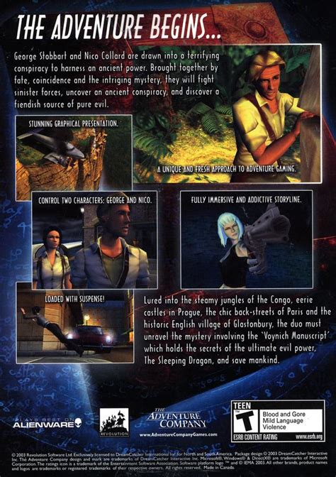 Broken Sword: The Sleeping Dragon wallpapers, Video Game, HQ Broken ...