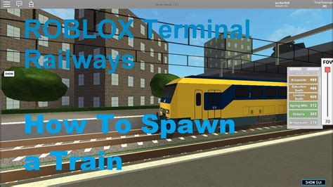 Roblox Terminal Railways Tutorial Youtube