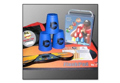 Flash Cups Speed Stacking Flashcups St Ck Mit Dvd Blau