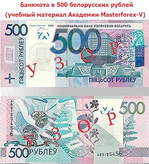 Банкноты (купюры) Беларуси глазами трейдеров Masterforex-V