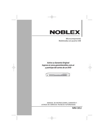 Noblex MM 30U Manual De Usuario Manualzz