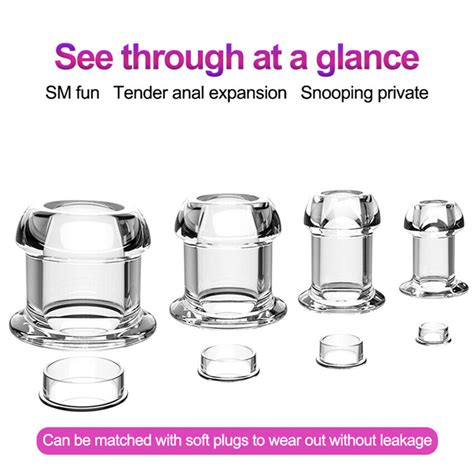 Hollow Anal Butt Plug Sex Women Men Gay Vaginal Speculum Enema Dilator Spreader Ebay