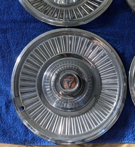 1967 1968 Dodge Polara Monaco 14 Wheel Covers Hubcaps Set Of 4 Ebay