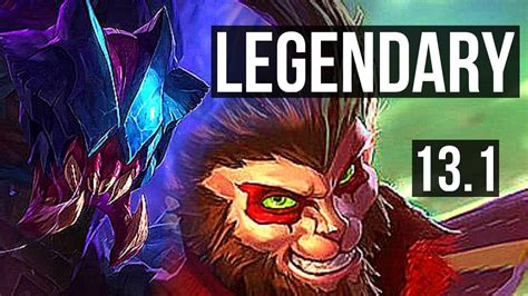 Rek Sai Vs Wukong Jng M Mastery Legendary Games