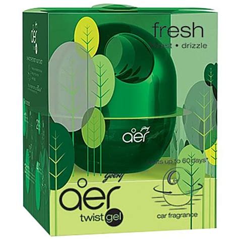 Buy Godrej Aer Car Air Freshener Twist Gel Fresh Forest Drizzle