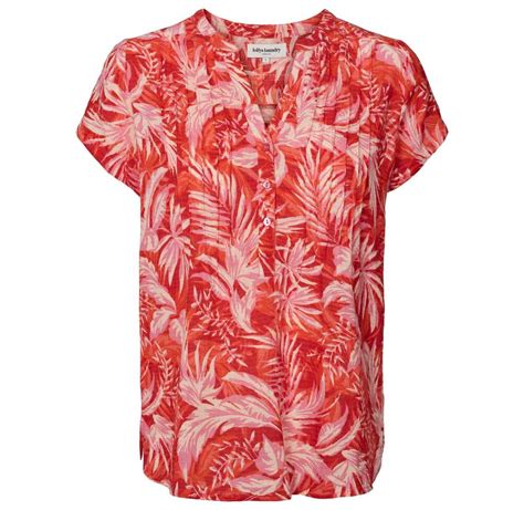 Lollys Laundry Heather Top Red