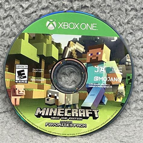 Minecraft Xbox One Edition Favorites Pack Xbox One Disc Only