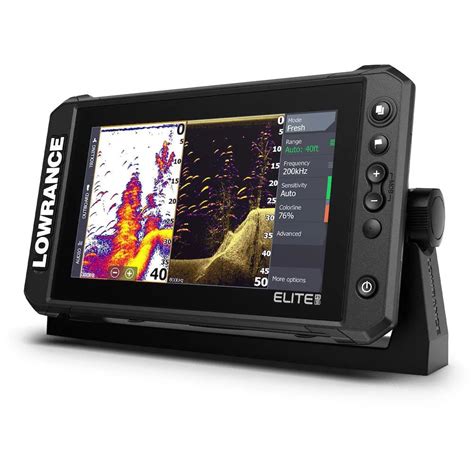 Lowrance Elite Fs Active Imaging In Negro Waveinn