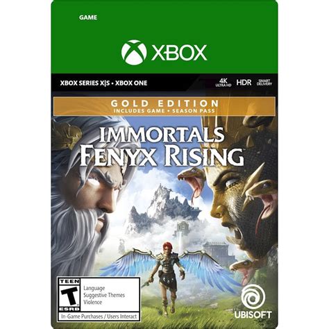 Immortals Fenyx Rising Gold Edition Xbox One Xbox Series S Xbox