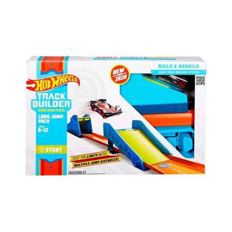 Pista Hot Wheels Track Builder Salto Longo Glc Mattel Pistas De Brinquedo Magazine Luiza