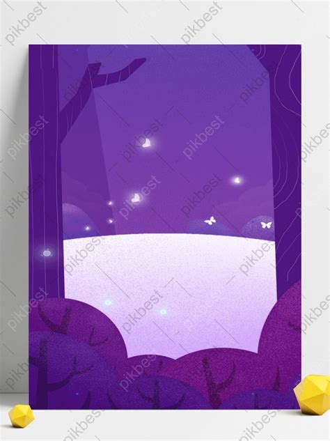 Cartoon Drawing Night Woods Illustration Background Backgrounds | PSD ...