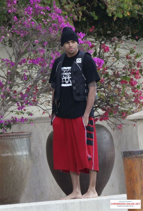 Chris Browns Feet