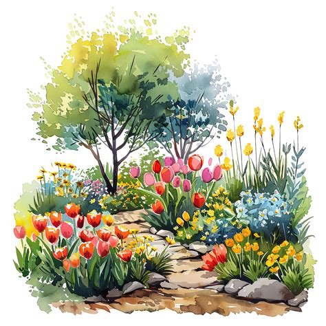 drawing garden 10