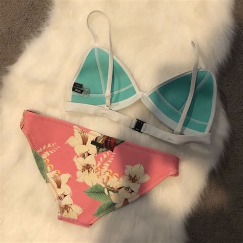 Triangl Swimwear Swim Triangl Pink Floral Bikini Poshmark