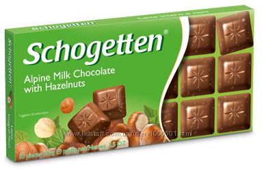 Шоколад Schogetten 100гр. Германия в ассортименте, 45 грн. купить ...