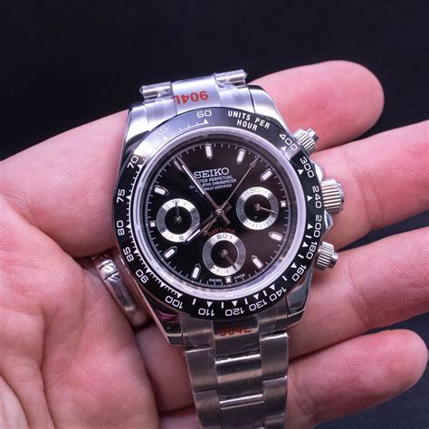 Seiko Daytona Mod For Sale 350 Free Worldwide Shipping