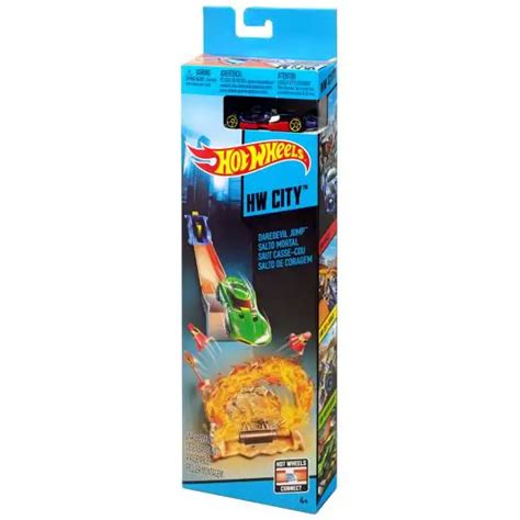 Hot Wheels Ultra Hots Downhill Loop Jump Exclusive Track Set Mattel Toys ToyWiz