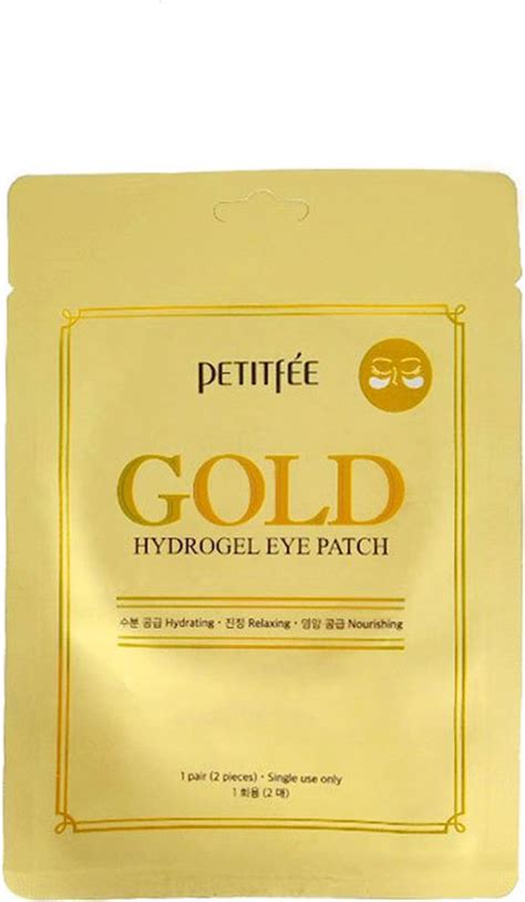 Petitfee Gold Hydrogel Eye Patch (1 pair, single use) 5 PACK - Korean ...