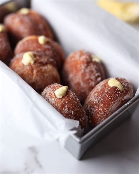 Milk Bread Doughnuts With Yuzu Cream Pastry And Prose